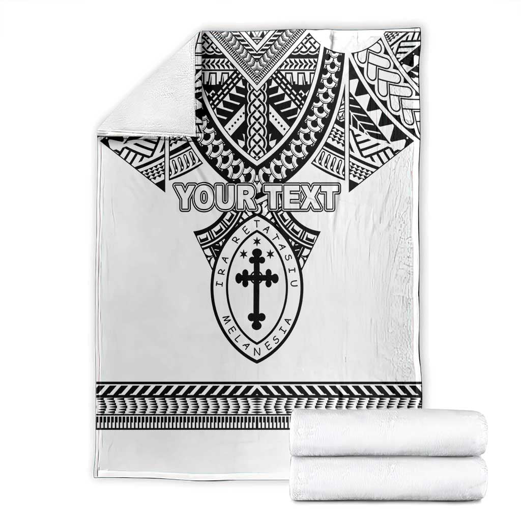 Personalised Melanesian Brotherhood Blanket With Tribal Pattern - Polynesian Pride