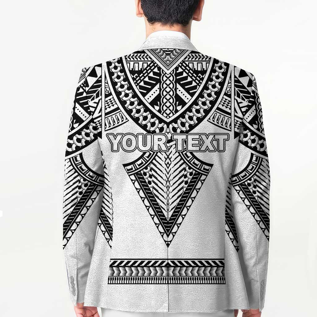 Personalised Melanesian Brotherhood Blazer With Tribal Pattern - Polynesian Pride