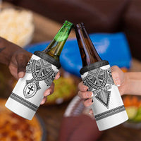 Personalised Melanesian Brotherhood 4 in 1 Can Cooler Tumbler With Tribal Pattern - Polynesian Pride