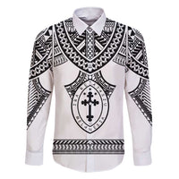 Personalised Melanesian Brotherhood Family Matching Short Sleeve Bodycon Dress and Hawaiian Shirt With Tribal Pattern - Polynesian Pride