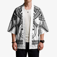 Personalised Melanesian Brotherhood Kimono With Tribal Pattern - Polynesian Pride