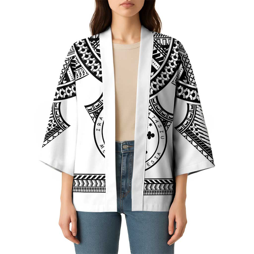 Personalised Melanesian Brotherhood Kimono With Tribal Pattern - Polynesian Pride