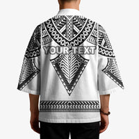 Personalised Melanesian Brotherhood Kimono With Tribal Pattern - Polynesian Pride