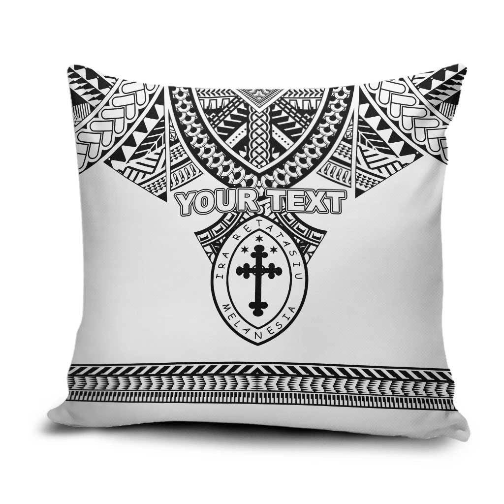 Personalised Melanesian Brotherhood Pillow Cover With Tribal Pattern - Polynesian Pride