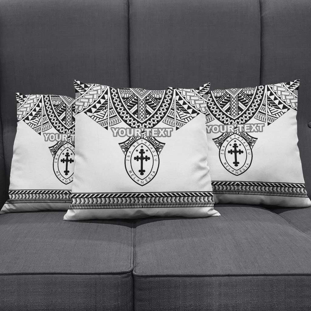 Personalised Melanesian Brotherhood Pillow Cover With Tribal Pattern - Polynesian Pride