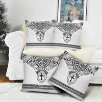 Personalised Melanesian Brotherhood Pillow Cover With Tribal Pattern - Polynesian Pride