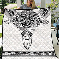 Personalised Melanesian Brotherhood Quilt With Tribal Pattern - Polynesian Pride