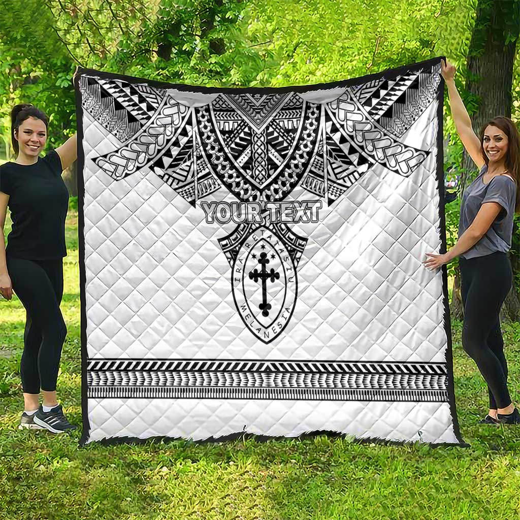 Personalised Melanesian Brotherhood Quilt With Tribal Pattern - Polynesian Pride