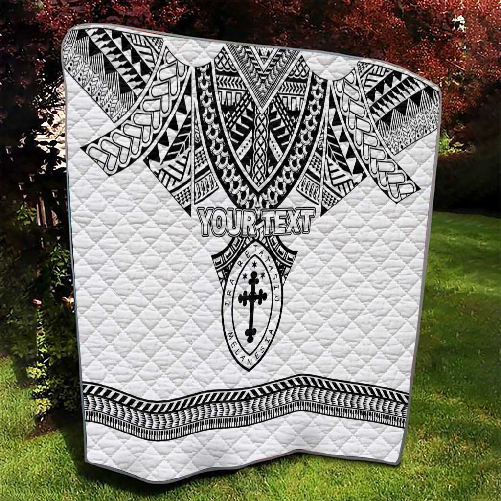 Personalised Melanesian Brotherhood Quilt With Tribal Pattern - Polynesian Pride