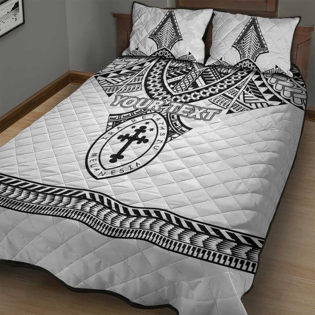 Personalised Melanesian Brotherhood Quilt Bed Set With Tribal Pattern LT05 - Polynesian Pride