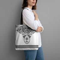 Personalised Melanesian Brotherhood Tote Bag With Tribal Pattern - Polynesian Pride
