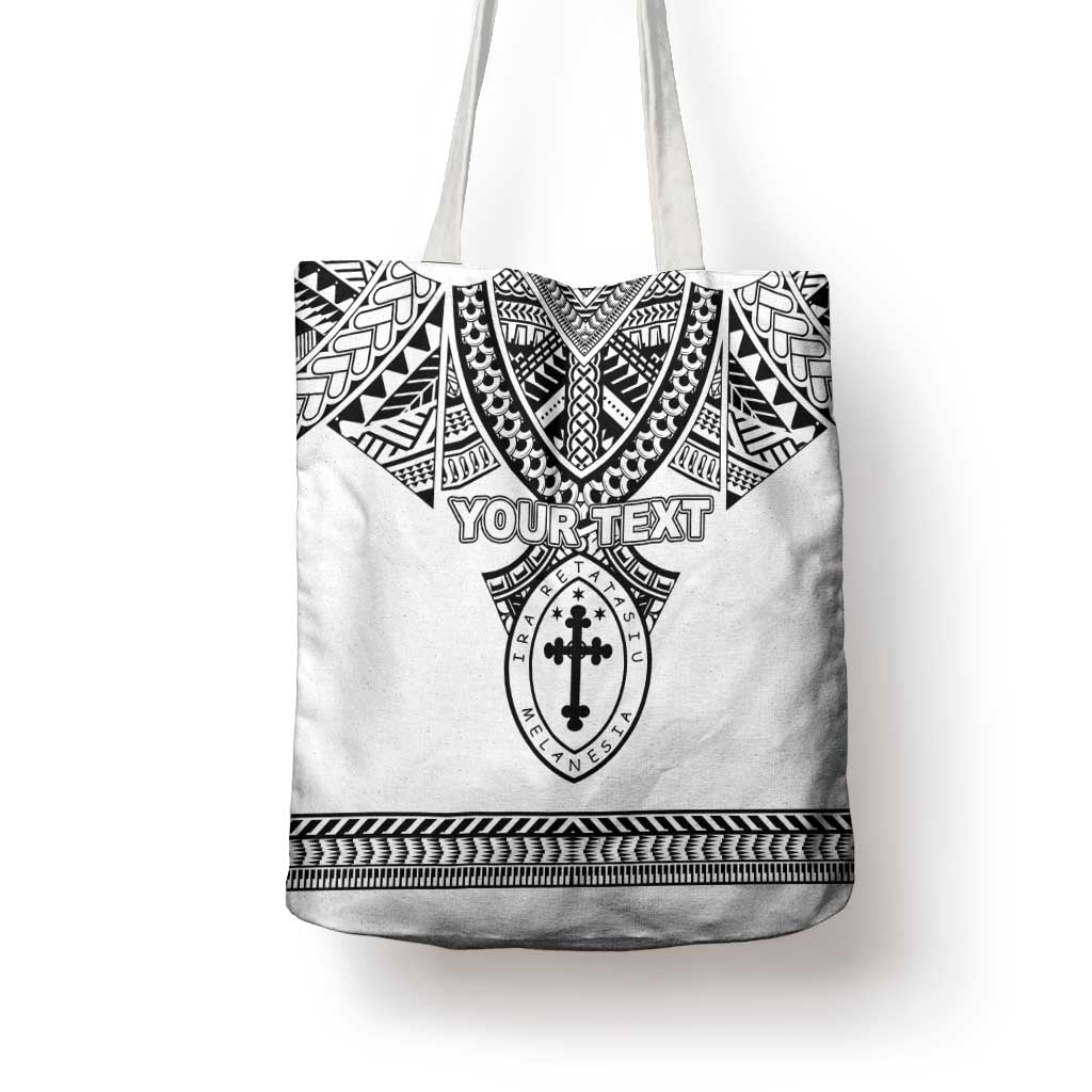 Personalised Melanesian Brotherhood Tote Bag With Tribal Pattern - Polynesian Pride