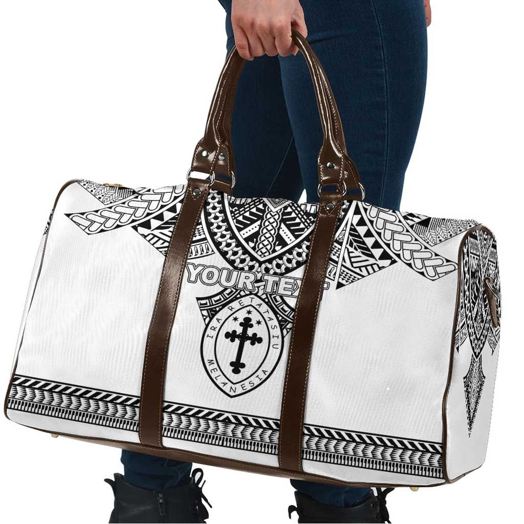 Personalised Melanesian Brotherhood Travel Bag With Tribal Pattern - Polynesian Pride