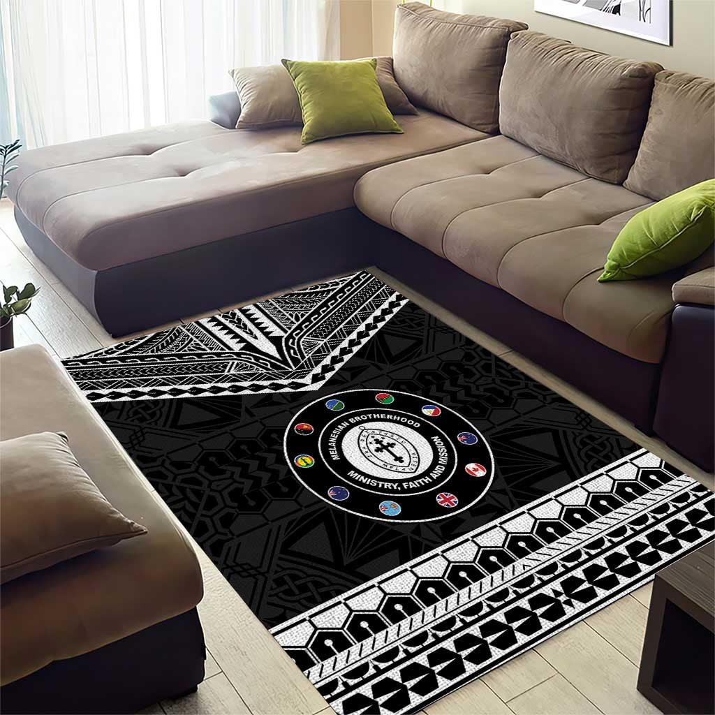 Melanesian Brotherhood Area Rug Ministry Faith And Mission - Polynesian Pride