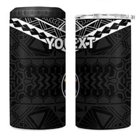 Personalised Melanesian Brotherhood 4 in 1 Can Cooler Tumbler Ministry Faith And Mission - Polynesian Pride