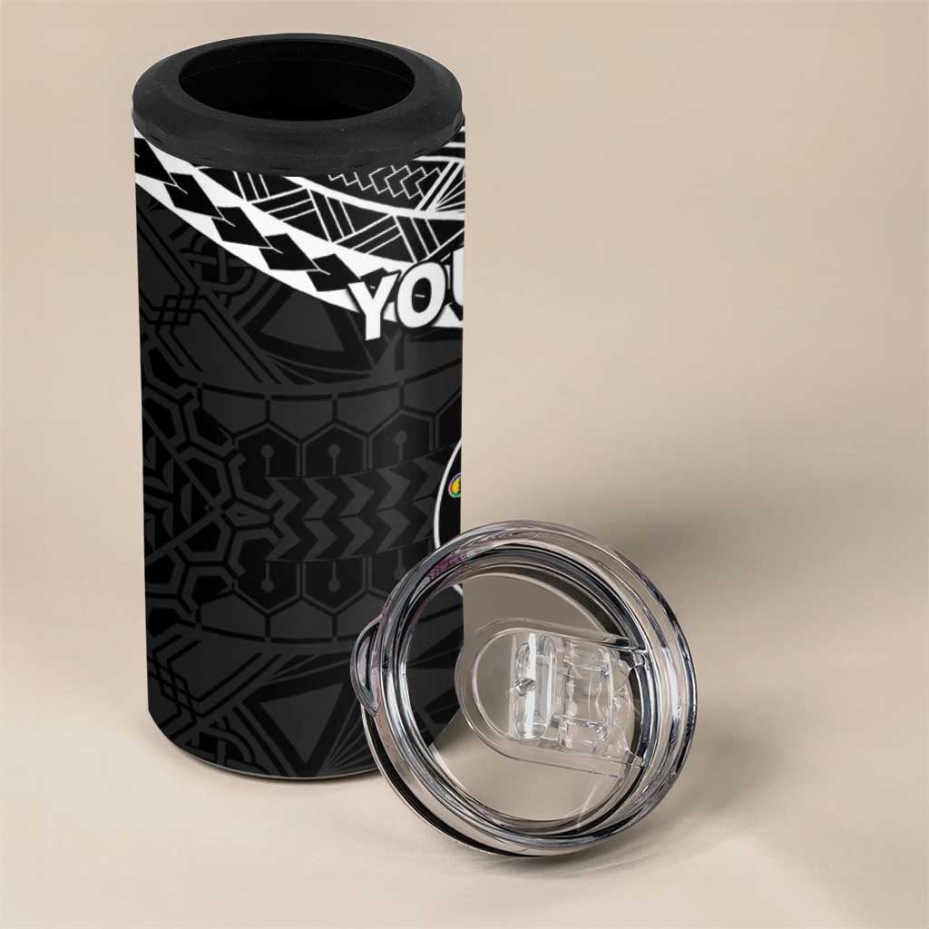Personalised Melanesian Brotherhood 4 in 1 Can Cooler Tumbler Ministry Faith And Mission - Polynesian Pride