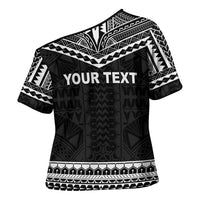 Personalised Melanesian Brotherhood Cross Shoulder Shirt Ministry Faith And Mission - Polynesian Pride