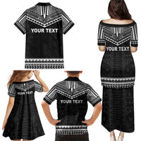 Personalised Melanesian Brotherhood Family Matching Puletasi and Hawaiian Shirt Ministry Faith And Mission - Polynesian Pride
