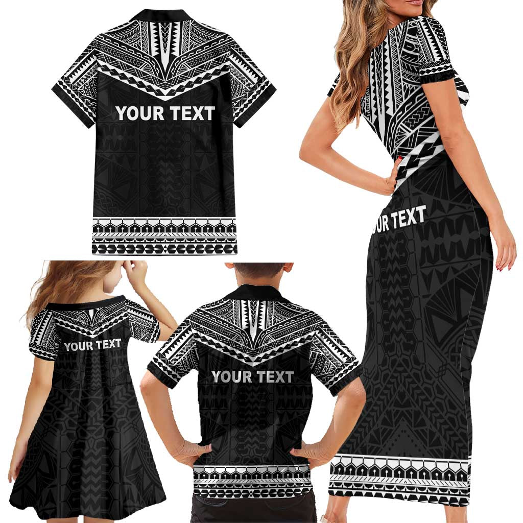 Personalised Melanesian Brotherhood Family Matching Short Sleeve Bodycon Dress and Hawaiian Shirt Ministry Faith And Mission - Polynesian Pride