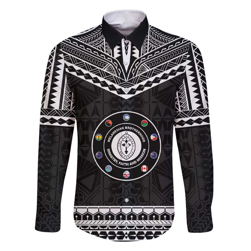 Personalised Melanesian Brotherhood Family Matching Short Sleeve Bodycon Dress and Hawaiian Shirt Ministry Faith And Mission - Polynesian Pride