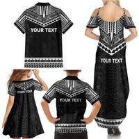 Personalised Melanesian Brotherhood Family Matching Summer Maxi Dress and Hawaiian Shirt Ministry Faith And Mission - Polynesian Pride