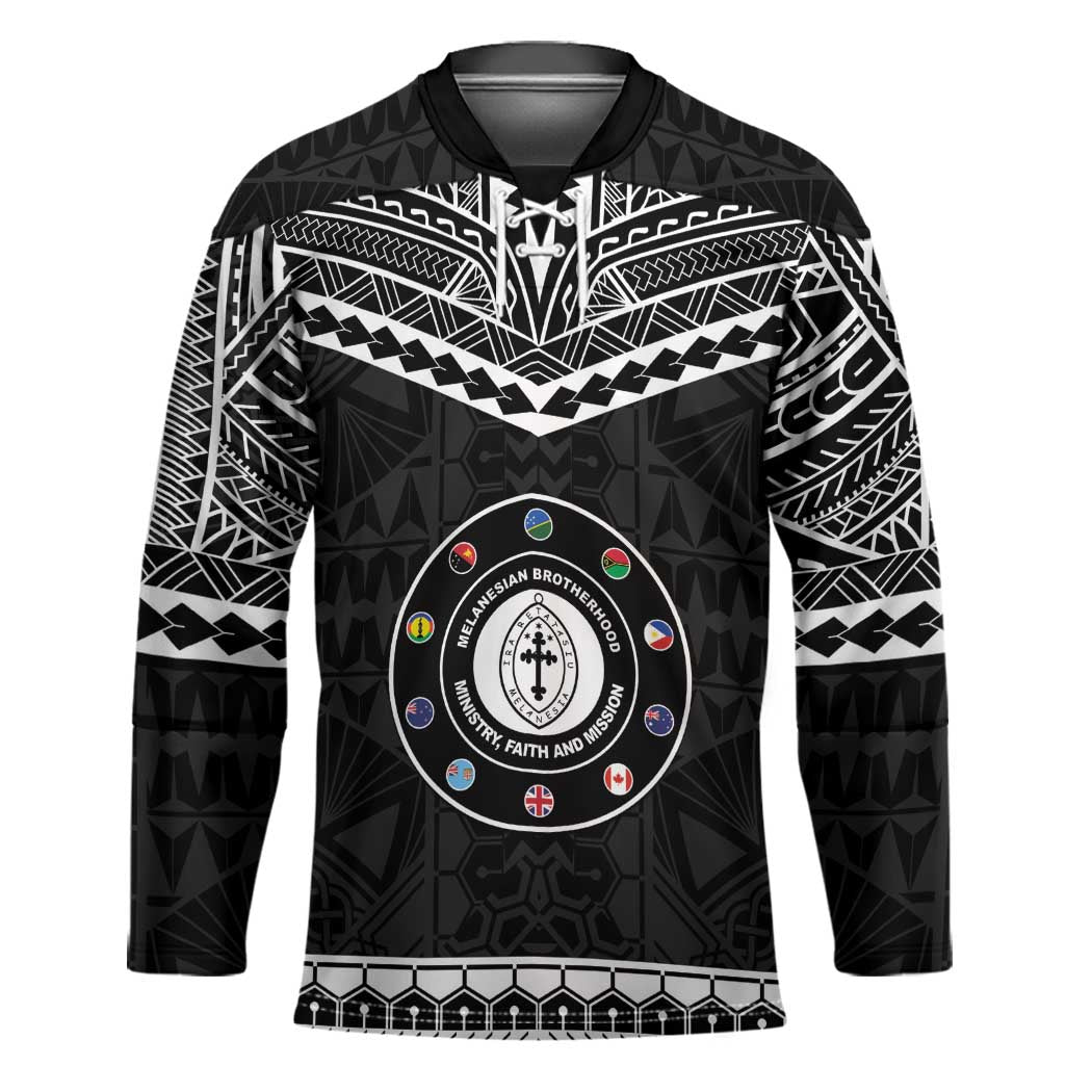 Personalised Melanesian Brotherhood Hockey Jersey Ministry Faith And Mission - Polynesian Pride