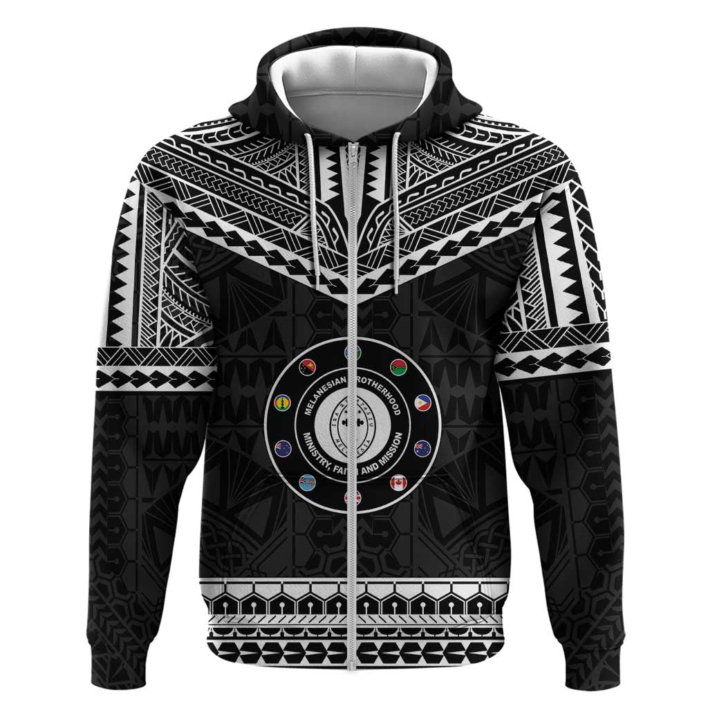 Personalised Melanesian Brotherhood Hoodie Ministry Faith And Mission - Polynesian Pride