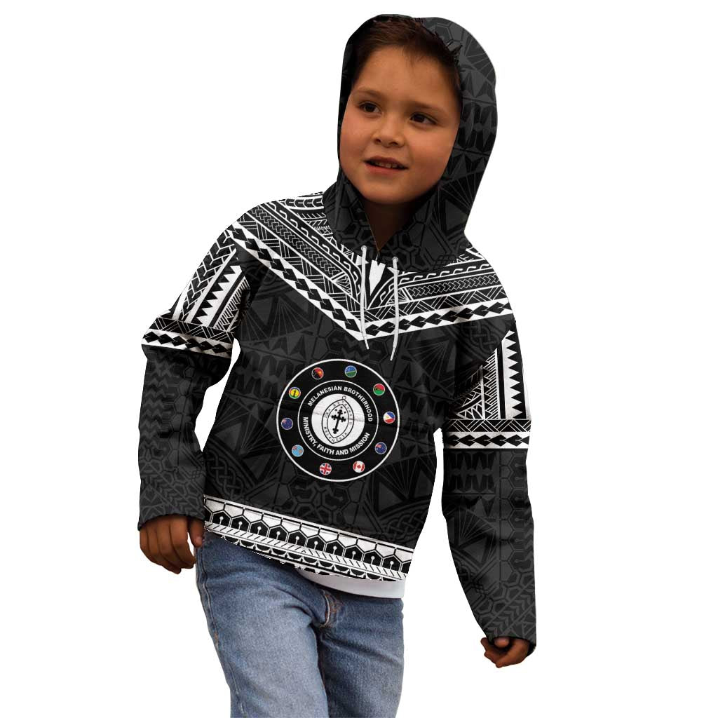 Personalised Melanesian Brotherhood Kid Hoodie Ministry Faith And Mission - Polynesian Pride