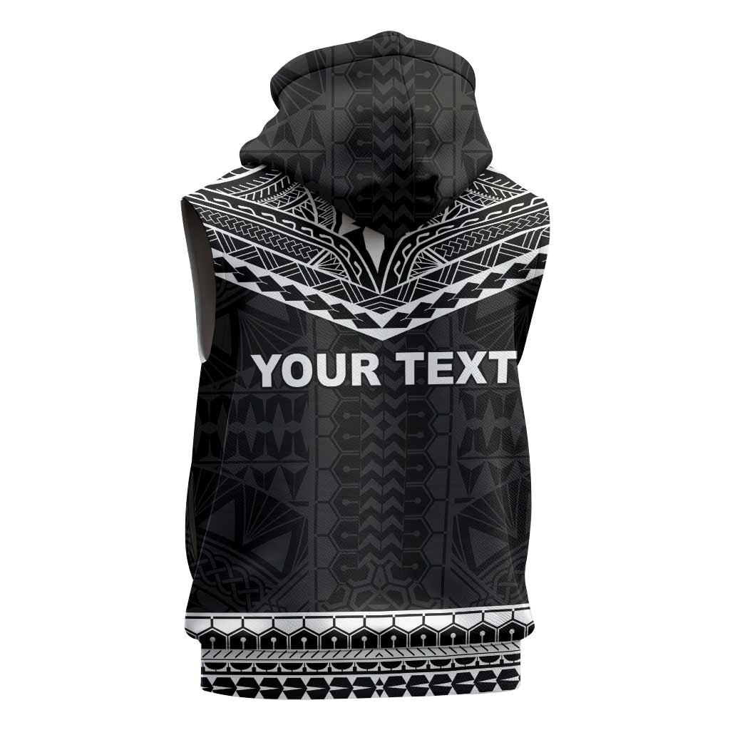 Personalised Melanesian Brotherhood Sleeveless Hoodie Ministry Faith And Mission - Polynesian Pride