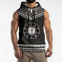 Personalised Melanesian Brotherhood Sleeveless Hoodie Ministry Faith And Mission - Polynesian Pride