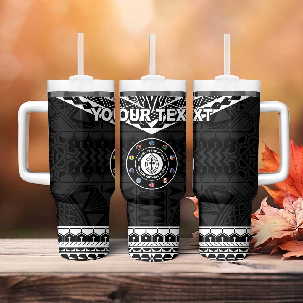 Personalised Melanesian Brotherhood Tumbler With Handle Ministry Faith And Mission - Polynesian Pride