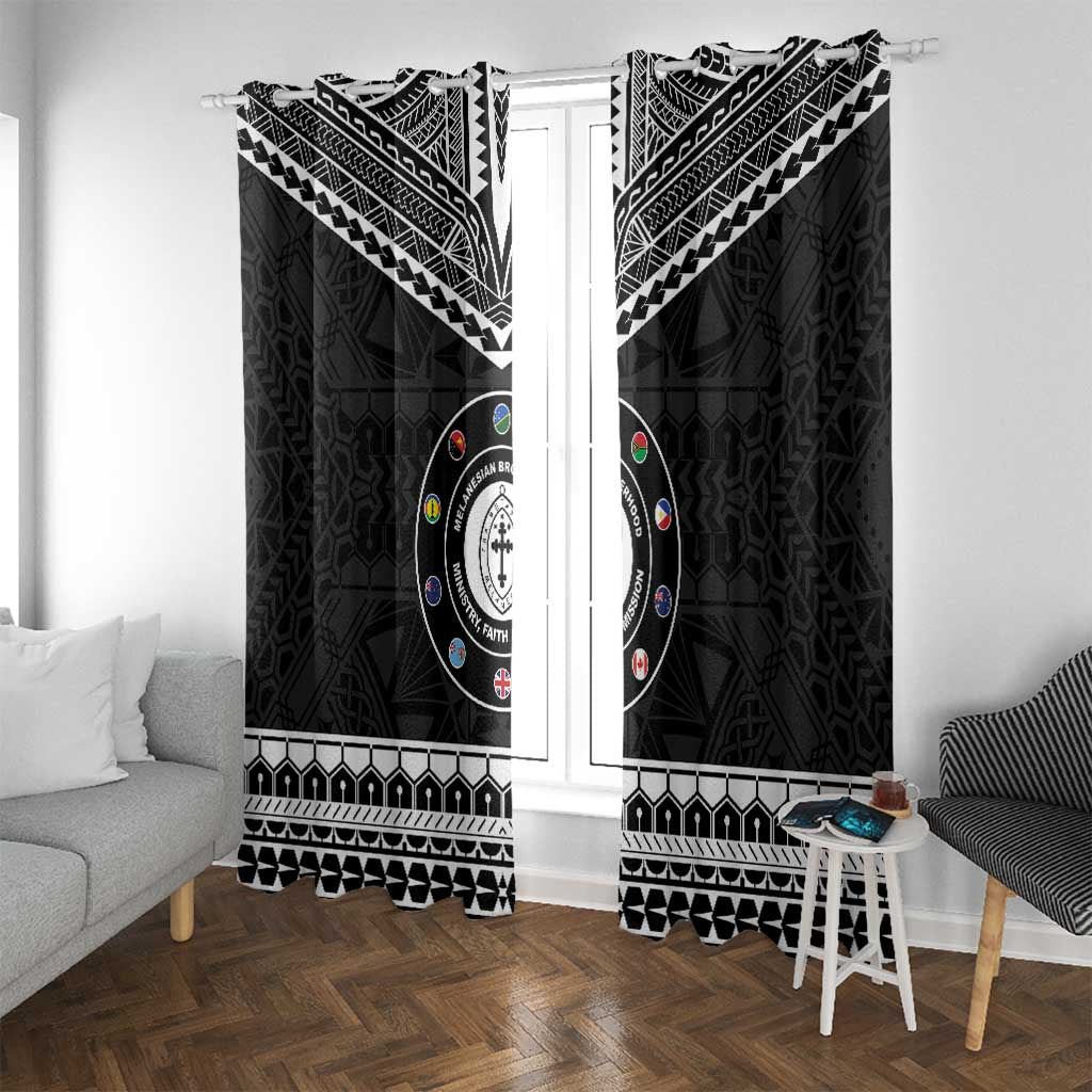 Melanesian Brotherhood Window Curtain Ministry Faith And Mission - Polynesian Pride