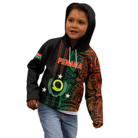 Custom Vanuatu Penama Kid Hoodie Polynesian Tribal LT6 - Polynesian Pride