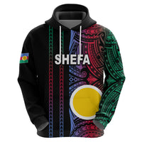 Custom Vanuatu Shefa Hoodie Polynesian Tribal LT6 - Polynesian Pride