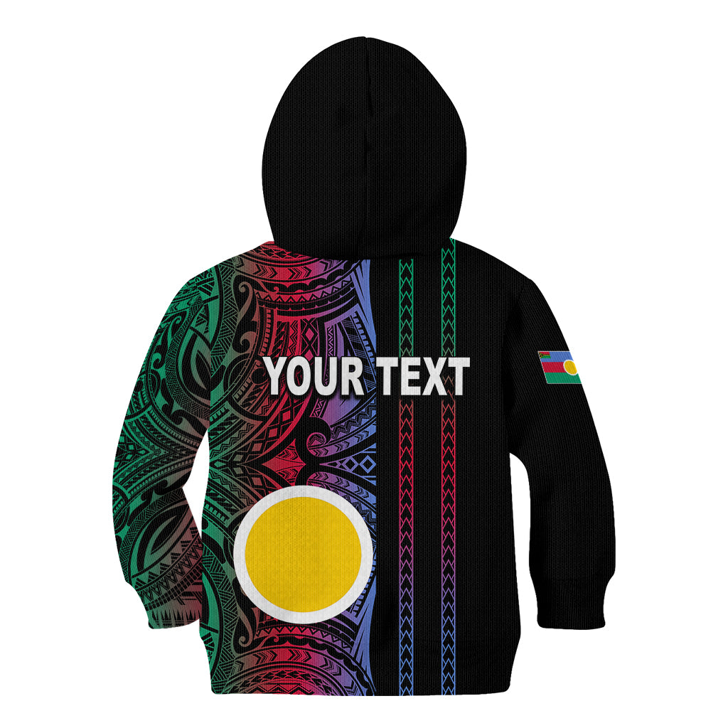 Custom Vanuatu Shefa Kid Hoodie Polynesian Tribal LT6 - Polynesian Pride