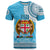 Fiji T Shirt Melanesian Festival 2023 LT6 Blue - Polynesian Pride