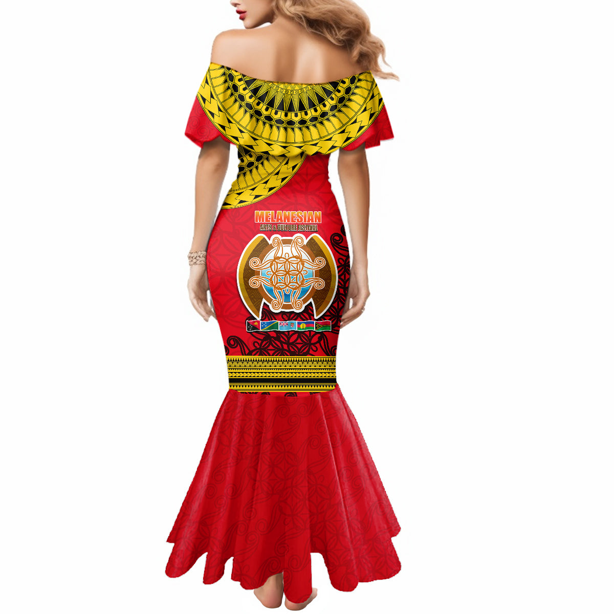 Papua New Guinea Mermaid Dress Melanesian Festival 2023 LT6 - Polynesian Pride