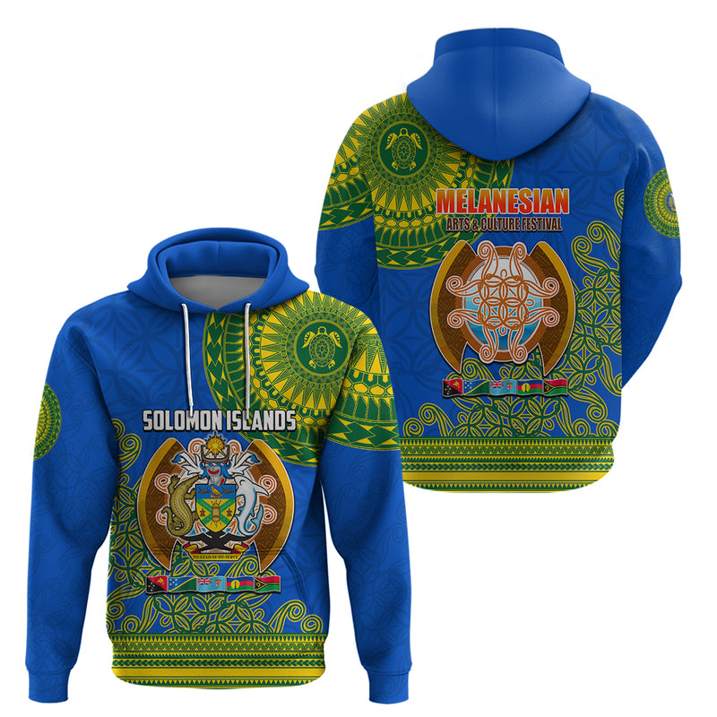 Custom Solomon Islands Independence 43rd Hoodie LT6 main image 1