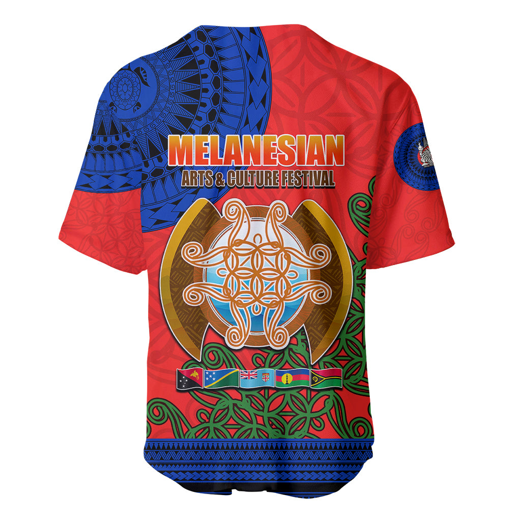 New Caledonia Baseball Jersey Melanesian Festival 2023 LT6 - Polynesian Pride