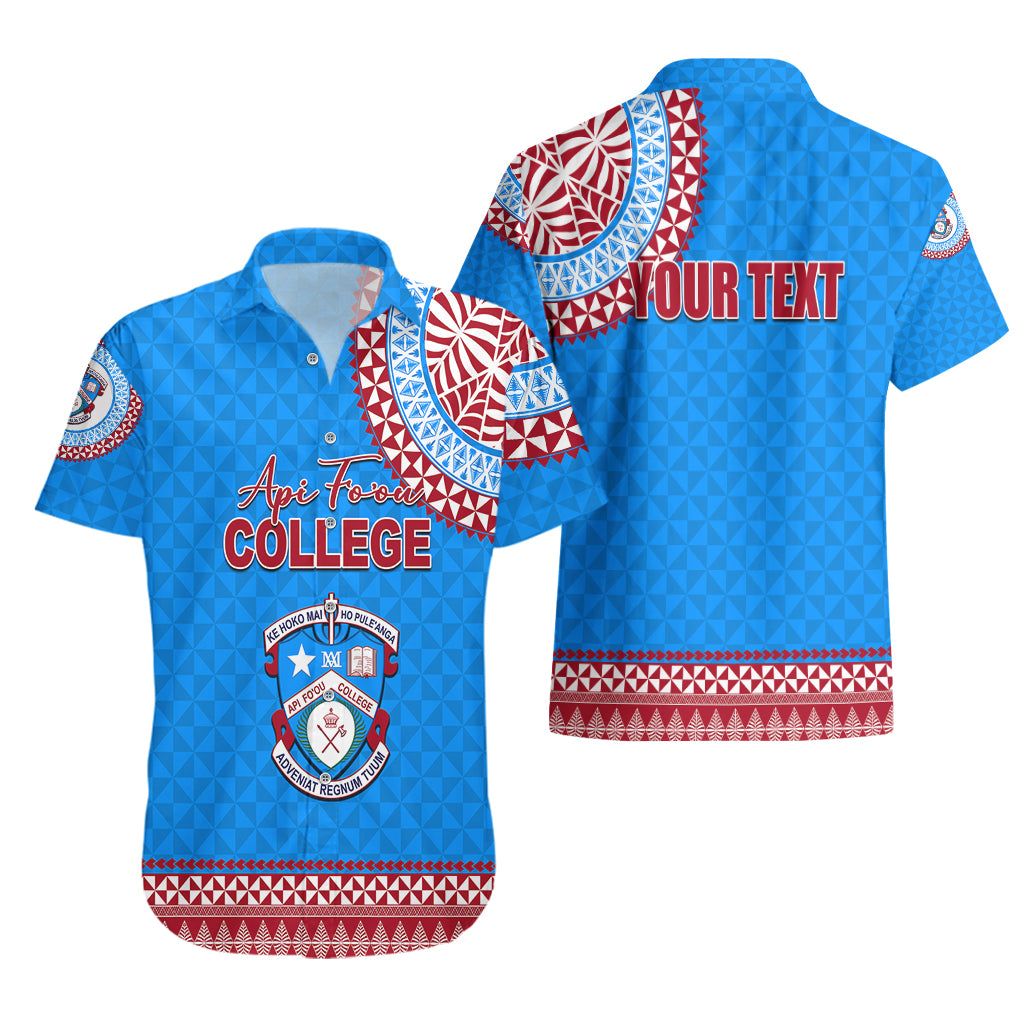 Tonga School Api Fo'ou College Hawaiian Shirt Tribal Pattern LT6 - Polynesian Pride