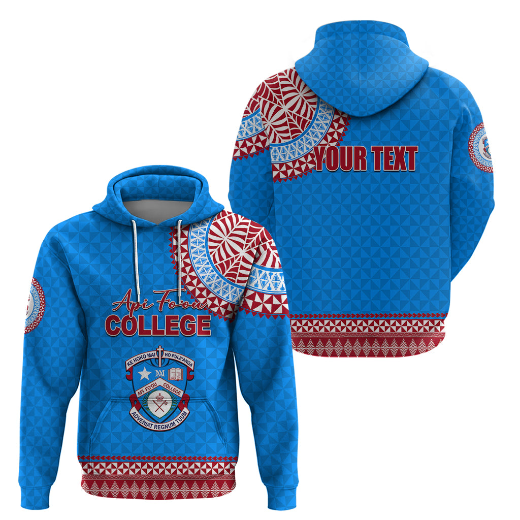Tonga School Api Foou College Hoodie Tribal Pattern LT6 - Polynesian Pride