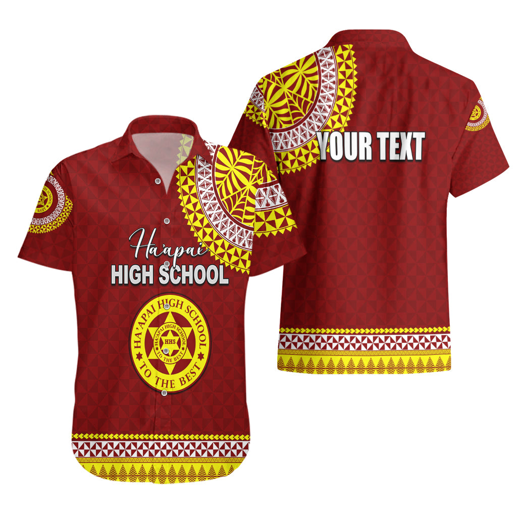 Tonga School Ha'apai High School Hawaiian Shirt Tribal Pattern LT6 - Polynesian Pride