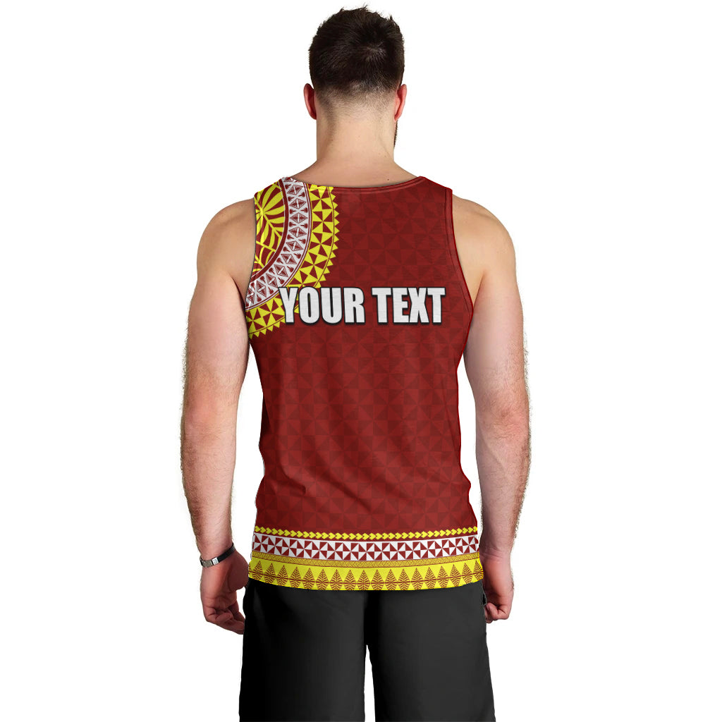 Tonga School Ha'apai High School Men Tank Top Tribal Pattern LT6 - Polynesian Pride