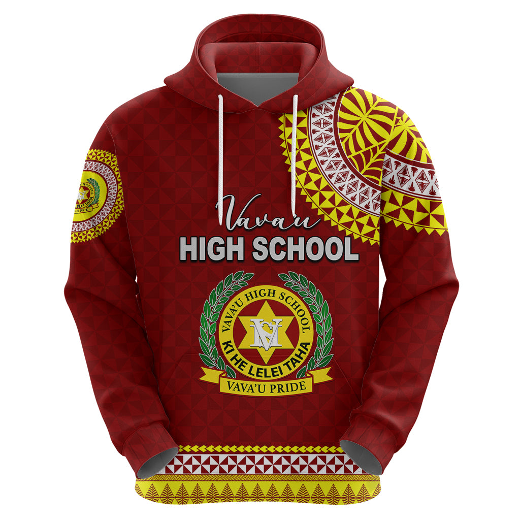 Tonga School Vavau High School Hoodie Tribal Pattern LT6 - Polynesian Pride