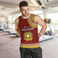 Tonga School Vava'u High School Men Tank Top Tribal Pattern LT6 - Polynesian Pride