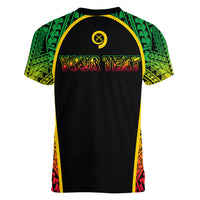 Custom Vanuatu Women V Neck T Shirt Pround To Be A Ni-Van LT6 - Polynesian Pride