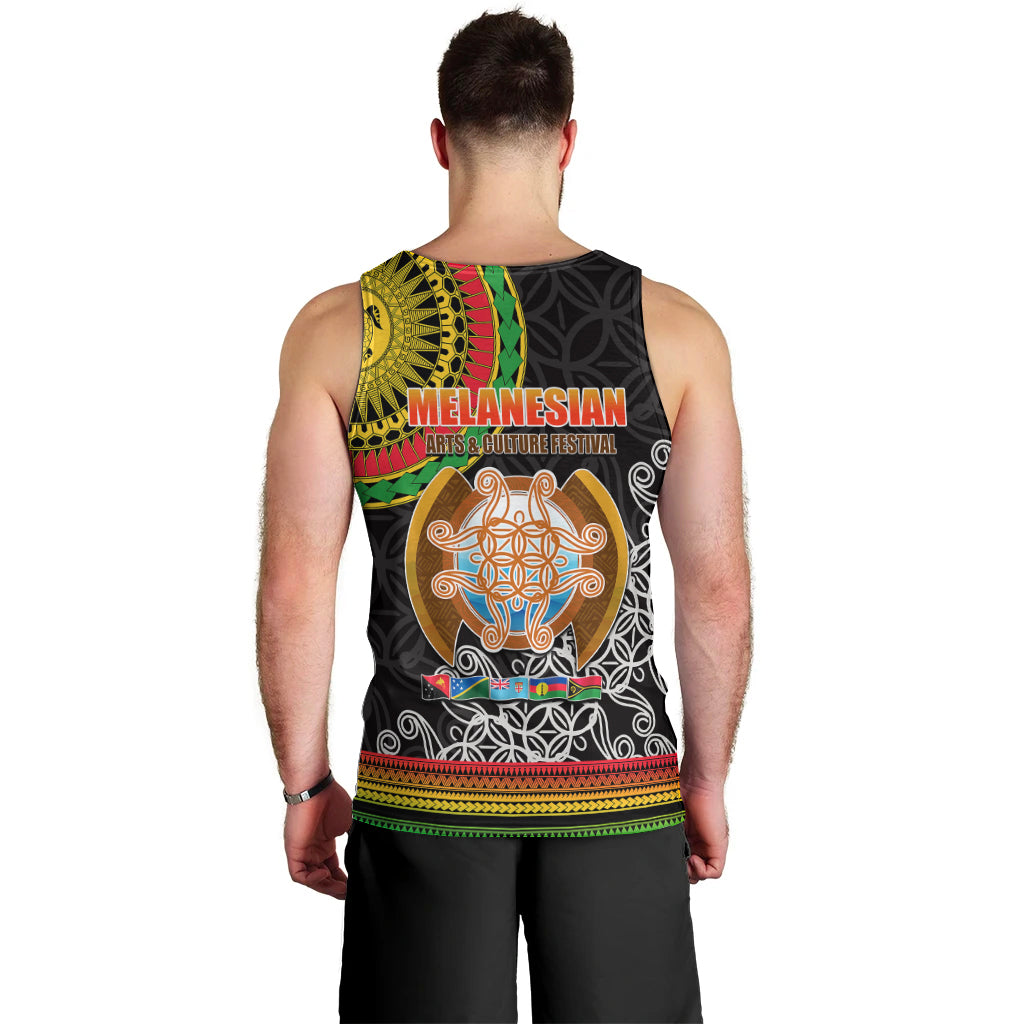 Vanuatu Men Tank Top Melanesian Festival LT6 - Polynesian Pride