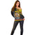 Vanuatu Off Shoulder Sweater Melanesian Festival LT6 - Polynesian Pride