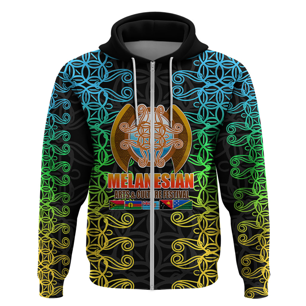 Melanesian Festival 2023 Hoodie Tribal Patterns LT6 - Polynesian Pride