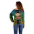 Melanesian Festival 2023 Off Shoulder Sweater Tribal Patterns LT6 - Polynesian Pride